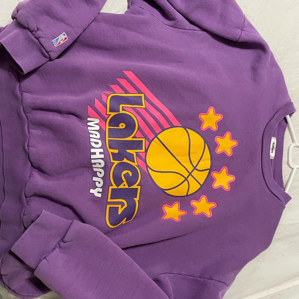 Madhappy Lakers Purple Sweatshirt